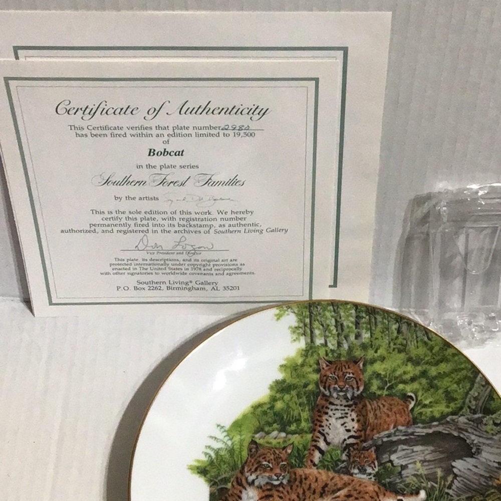 Collectible Plate - Picture 3 of 3